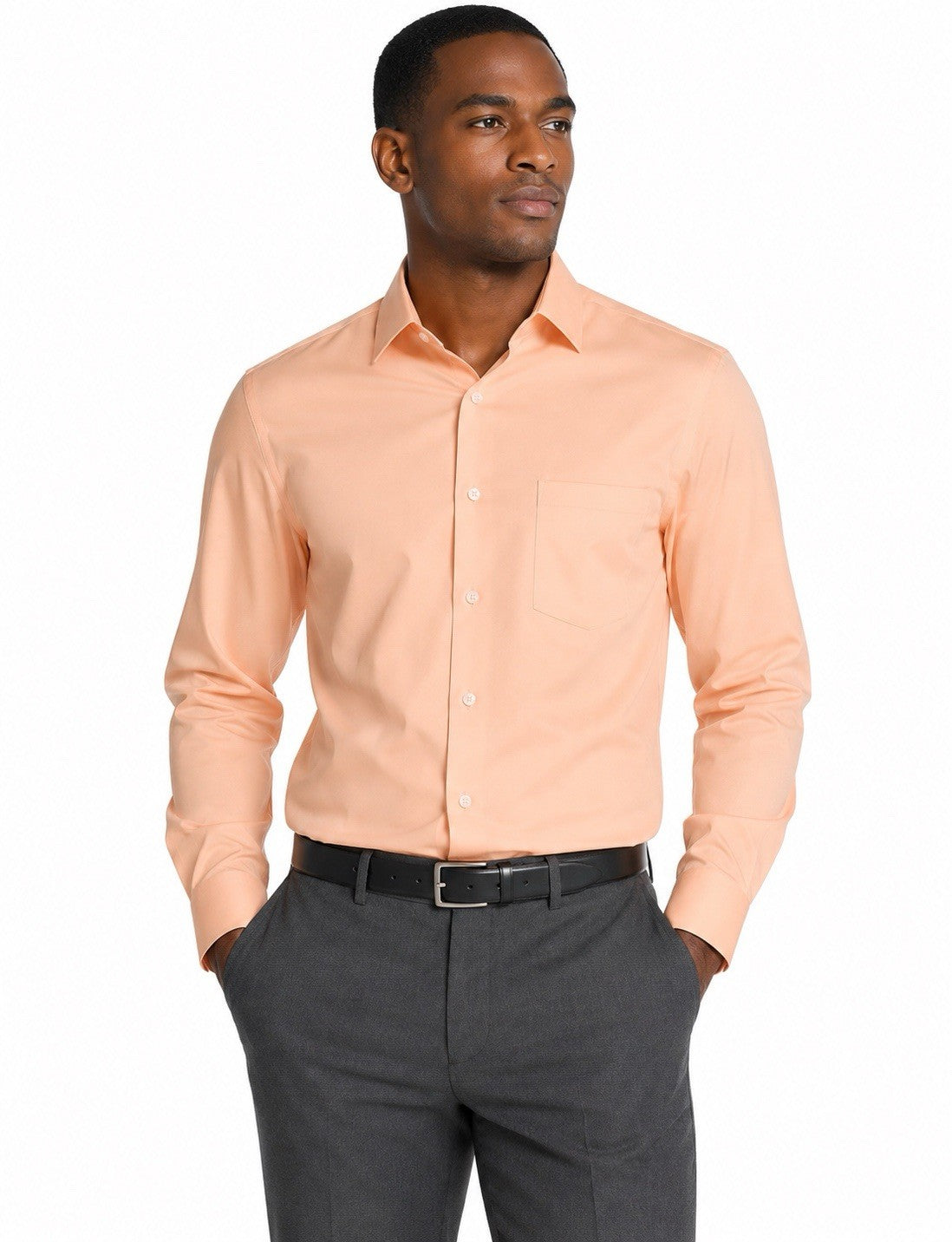 van heusen dress shirt 17 -17 1/2 34/35