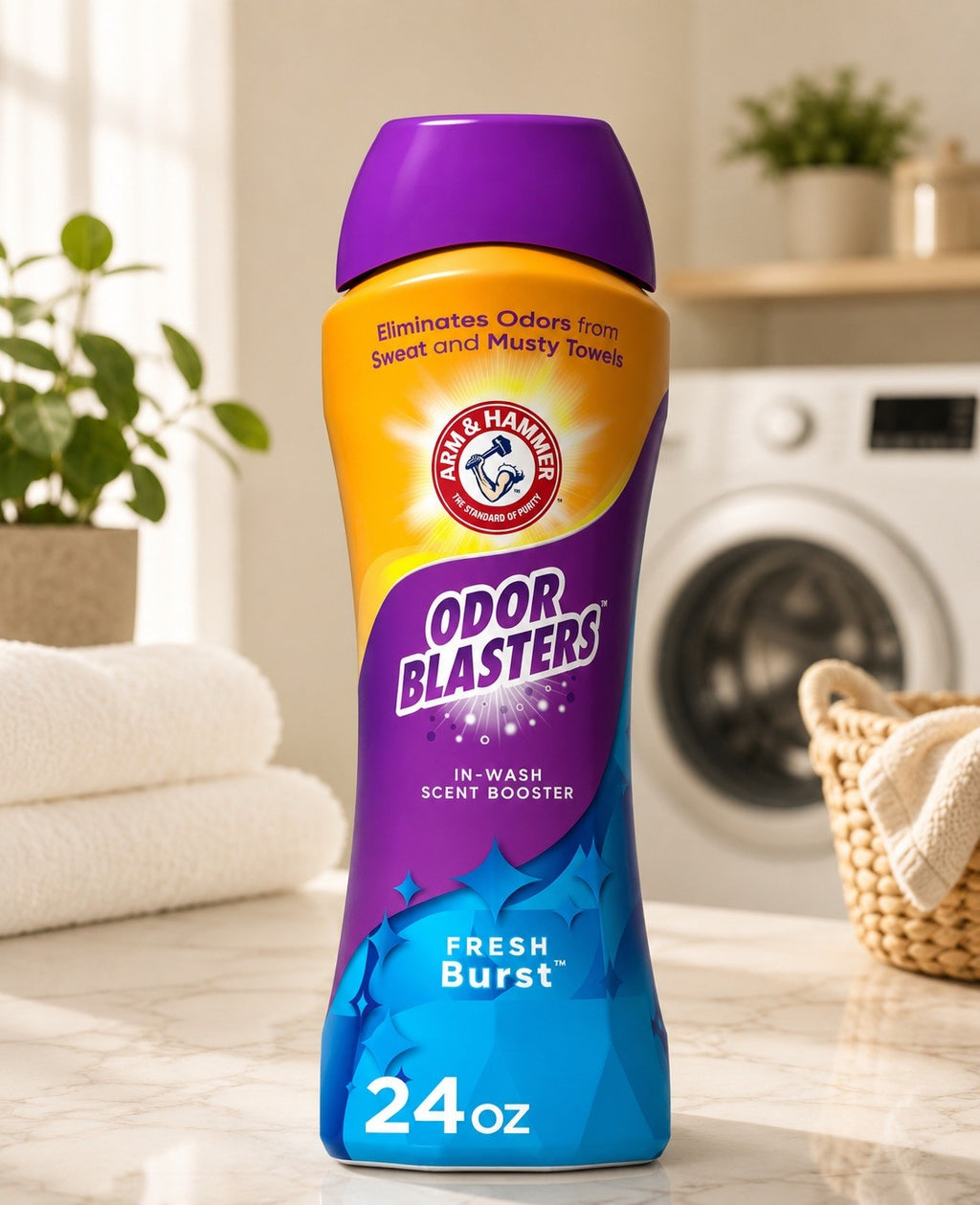 ARM & HAMMER Odor Blasters Fresh Burst In-Wash Laundry 24 oz Bottle