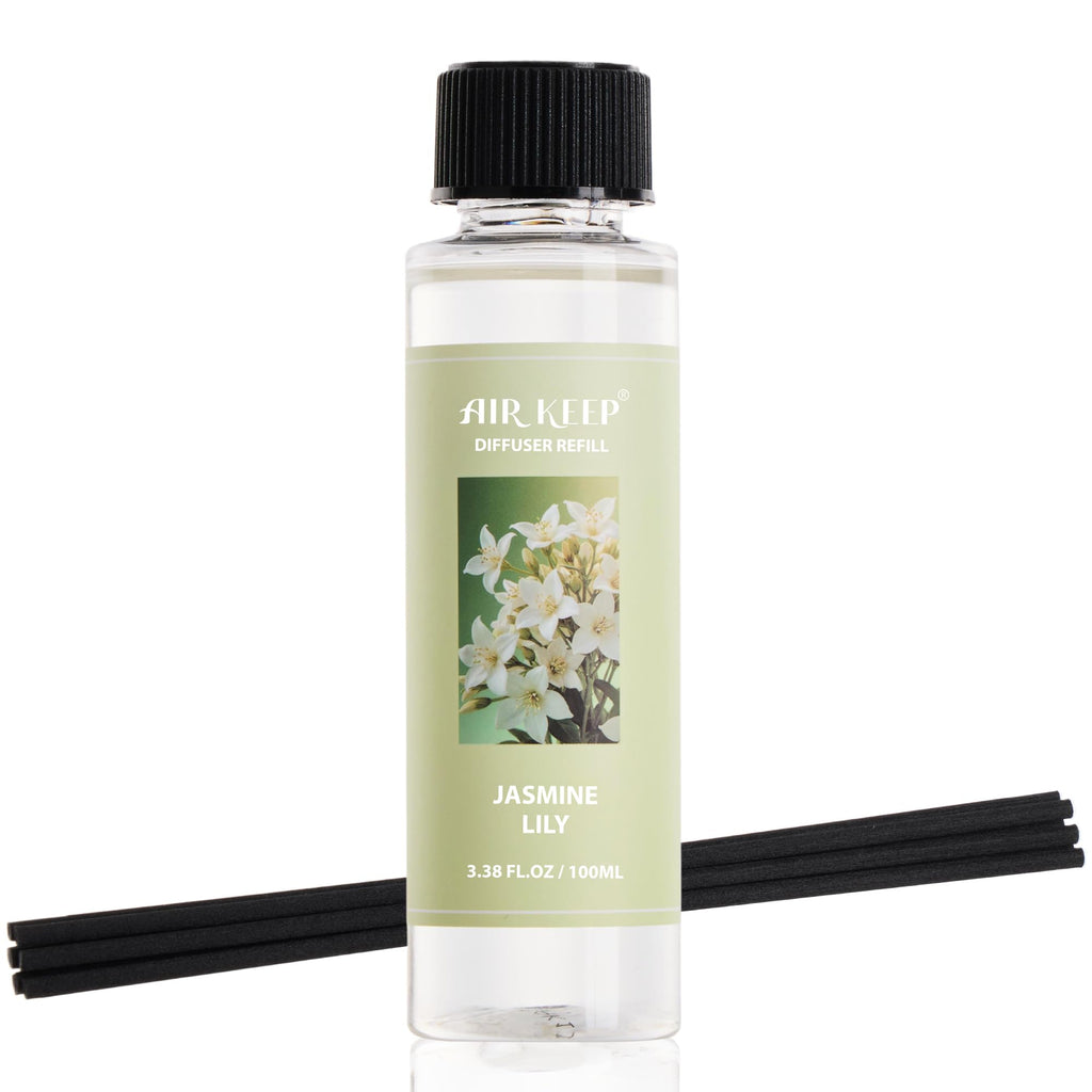 Airkeep Clean Linen Reed Diffuser Set