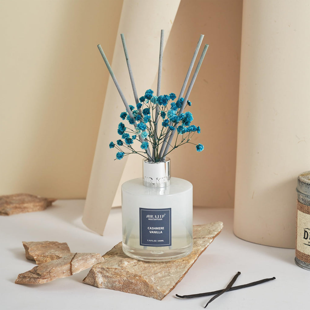 Airkeep Clean Linen Reed Diffuser Set