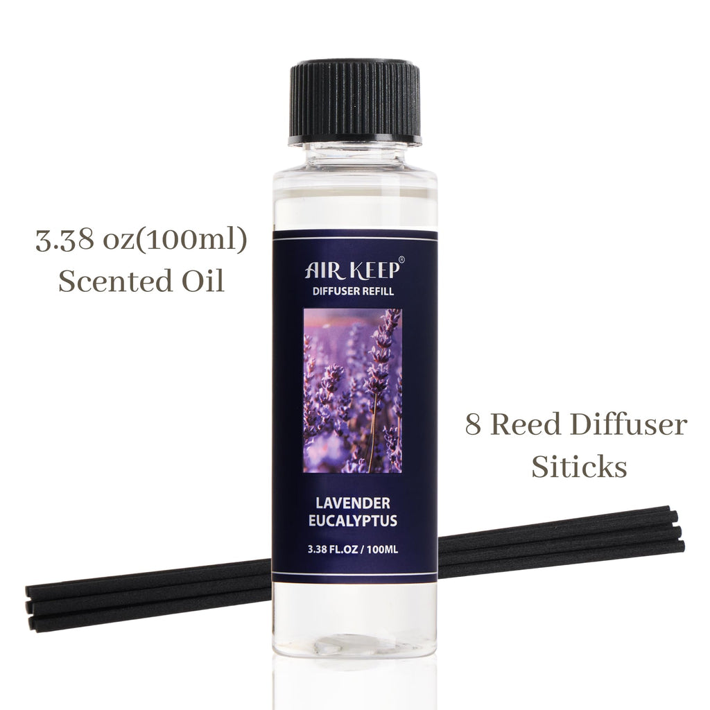 Airkeep Clean Linen Reed Diffuser Set