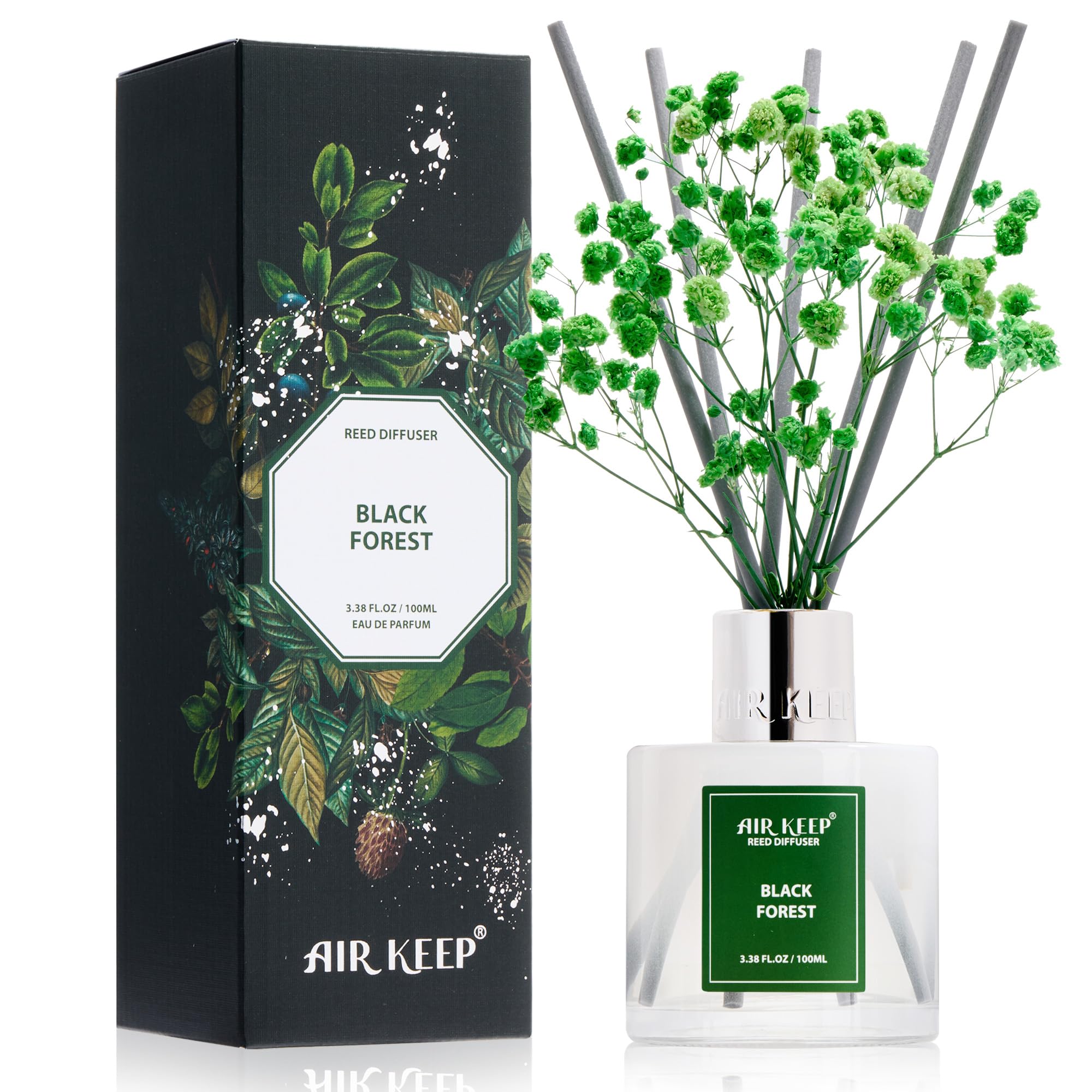 Airkeep Clean Linen Reed Diffuser Set