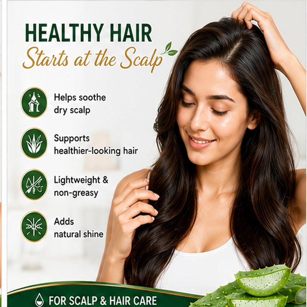 Allurials Aloe Vera Gel from USA's Freshly Cut Pure Organic Aloe, 12 Oz