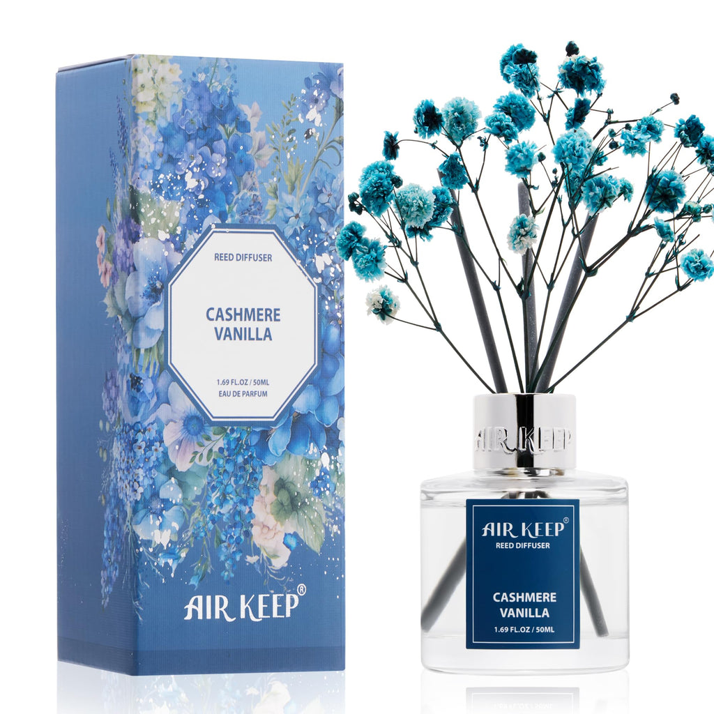 Airkeep Clean Linen Reed Diffuser Set