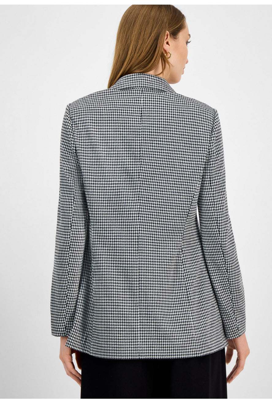 Bar III Women's Plaid Faux Double-Breasted Blazer